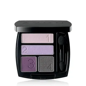 Avon True Color Eyeshadow Quad | Purple Haze
