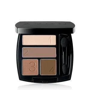 Avon True Color Quad Eyeshadow | Mocha Latte
