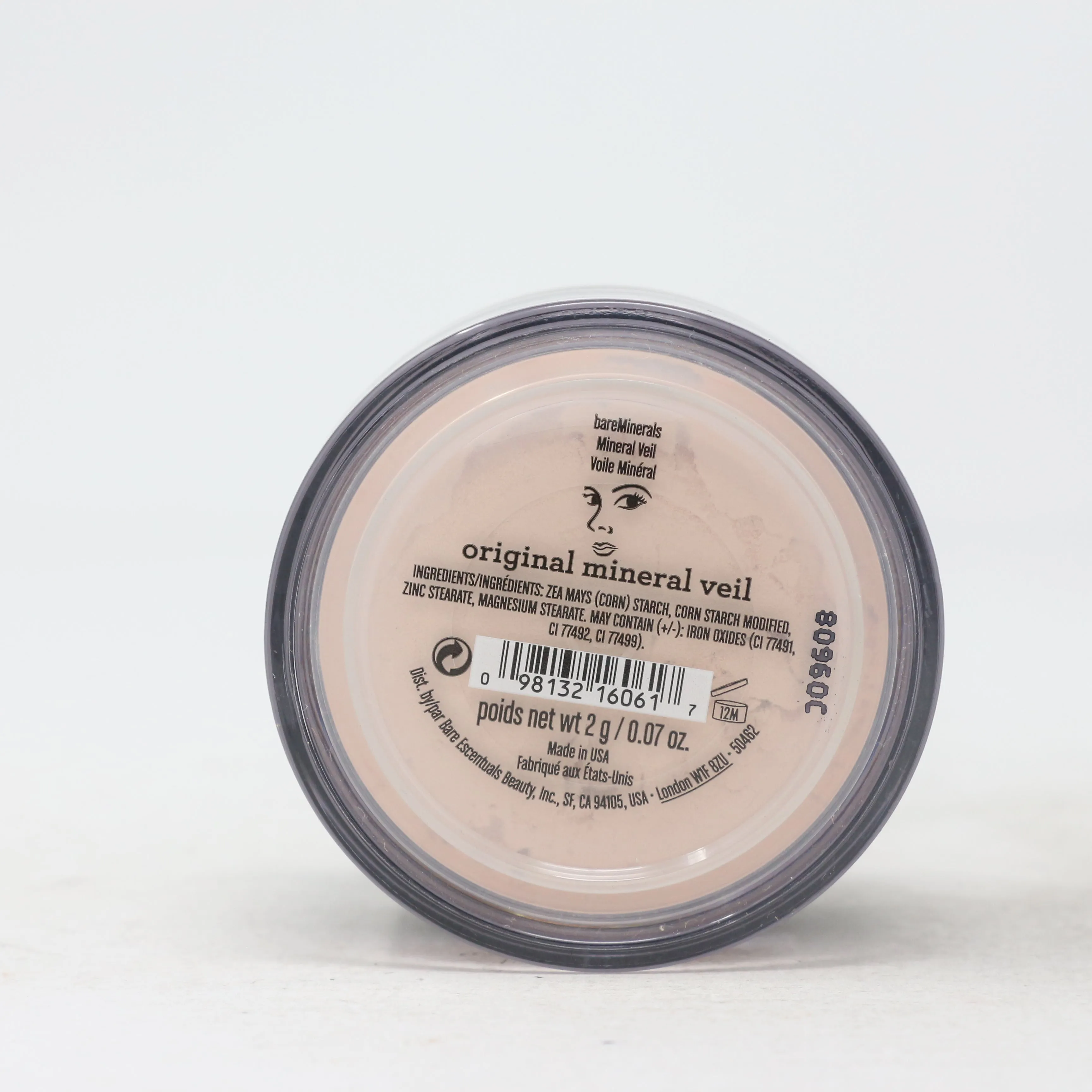 Bareminerals Mineral Veil Setting Powder Mini  0.07oz/2g New