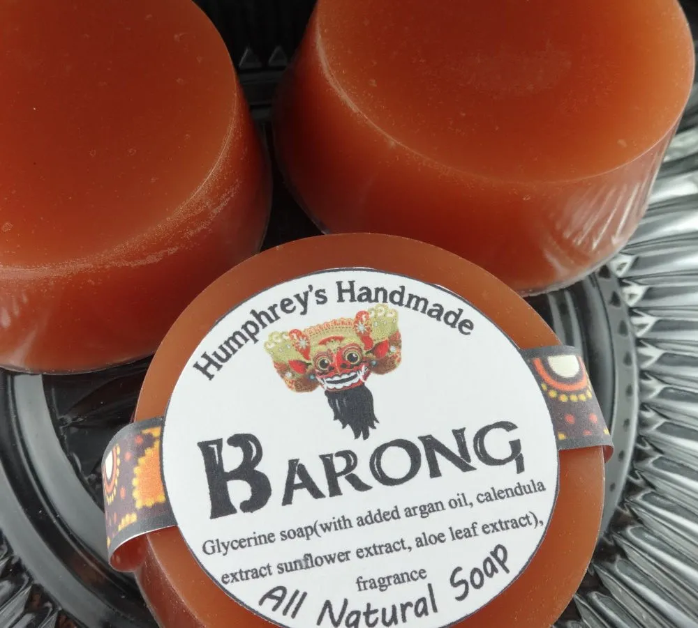 BARONG Soap | Unisex | Beard Wash | Indonesian Teakwood Scent