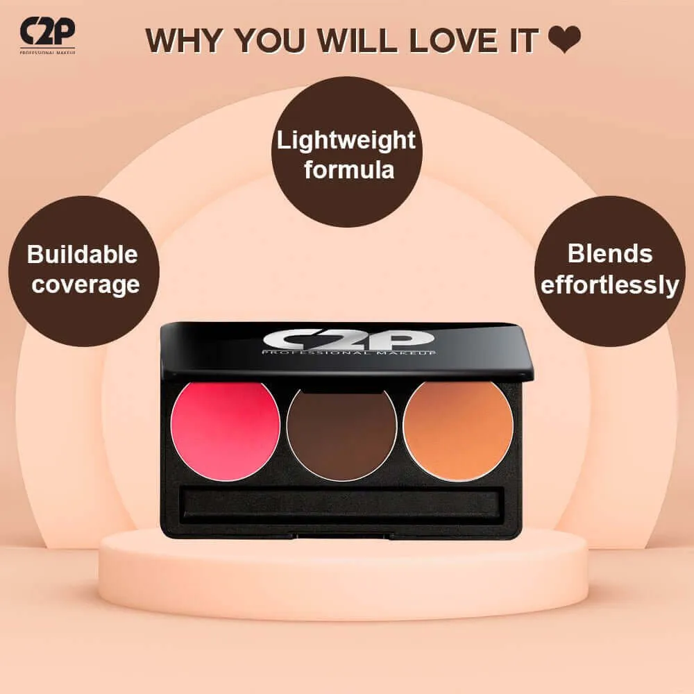 BASIC TRIO 1 (BLUSHER & CONTOUR) (13 gm)