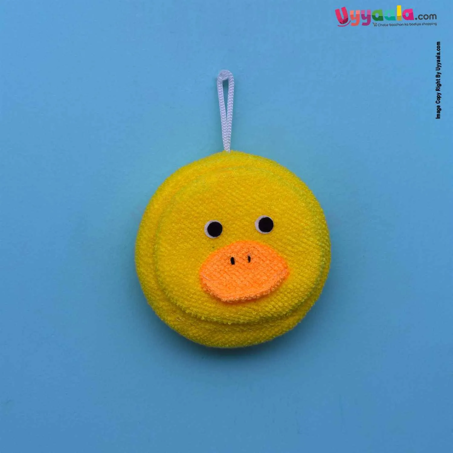 Bath Sponge for Babies with Duck Shape - Yellow