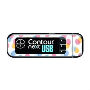 Bayer Contour Next USB Vinyl Sticker (Eggcellent)
