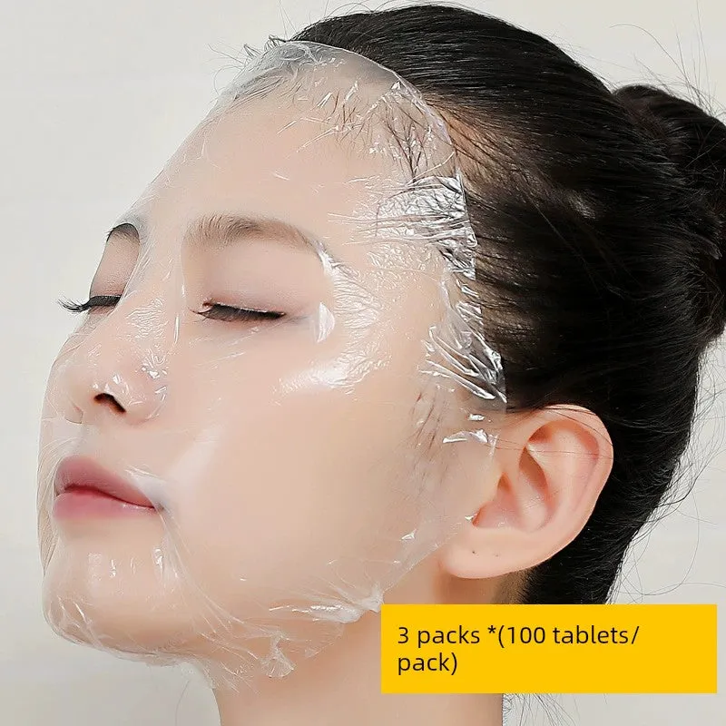 Beauty Salon Plastic Spa Tools Transparent Mask