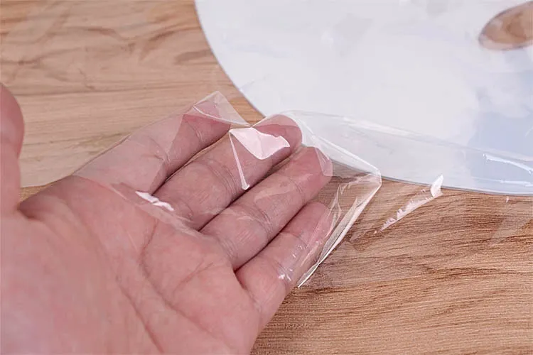 Beauty Salon Plastic Spa Tools Transparent Mask