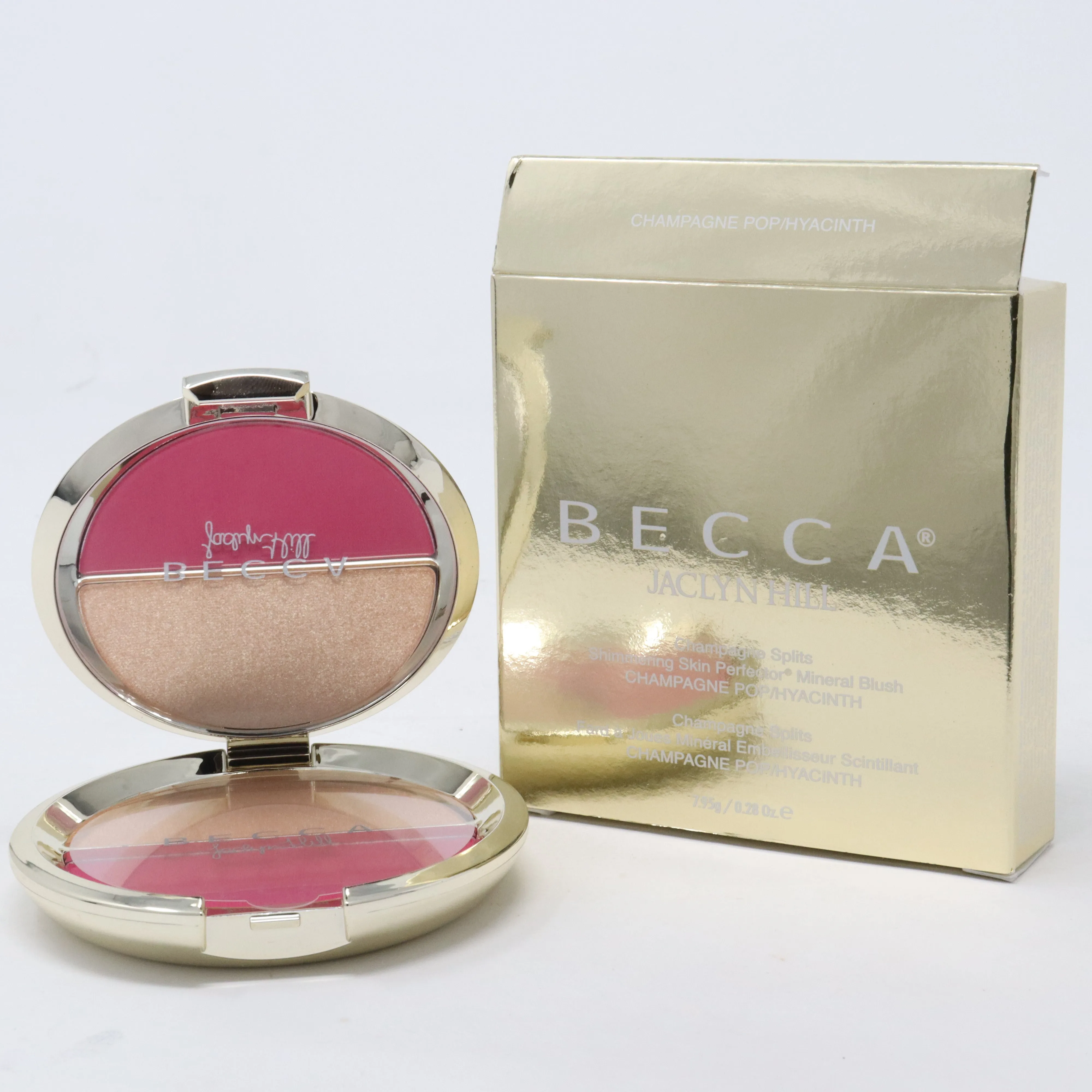 Becca Jacklyn Hill Champagne Mineral Blush  0.28oz/7.95g New With Box