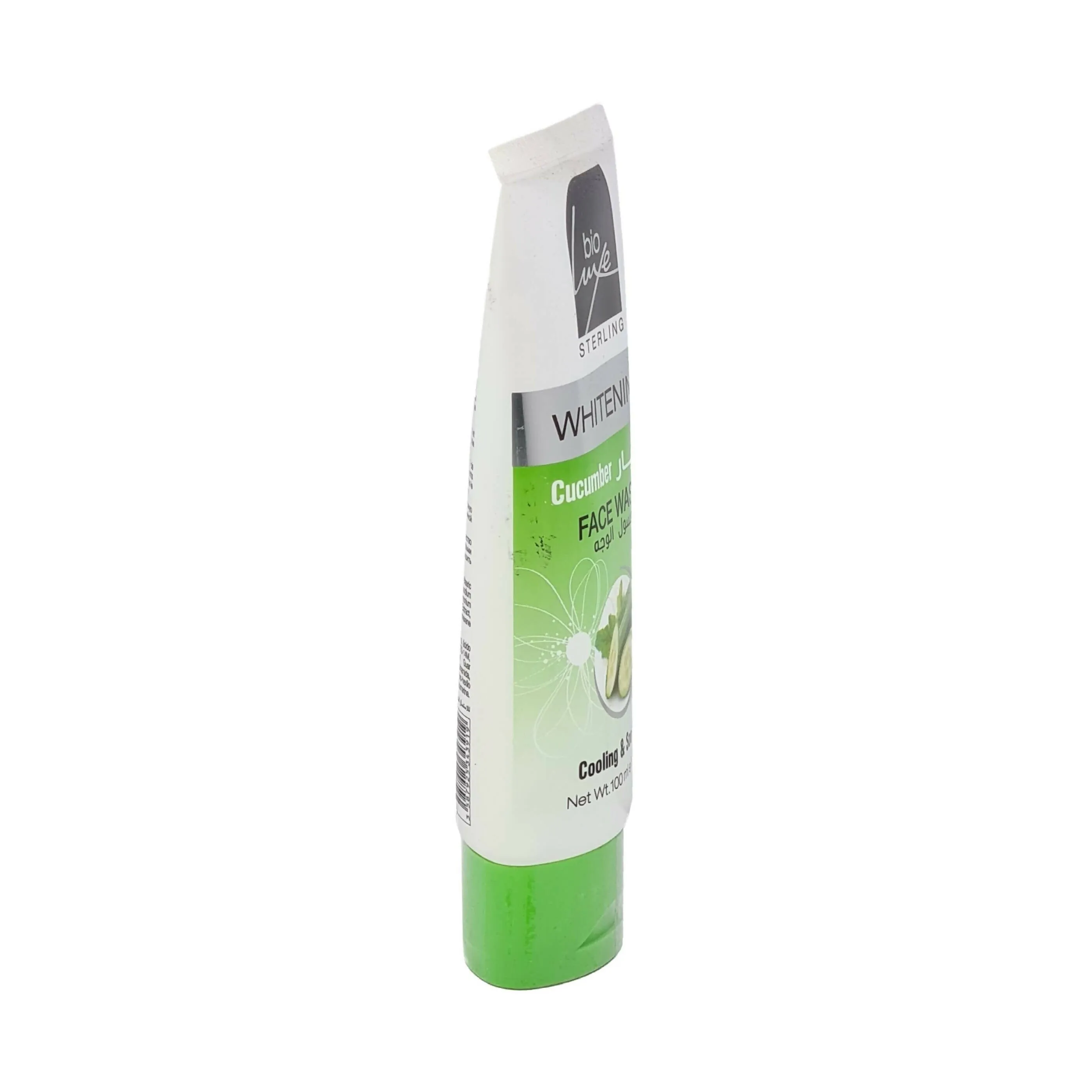 Bio Luxe Whitening Cucumber Face Wash - 100ml (Pack Of 3)