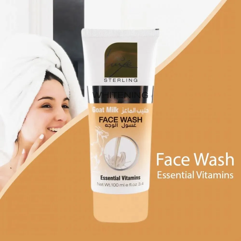 Bio Luxe Whitening Goat Milk Face Wash - 100ml