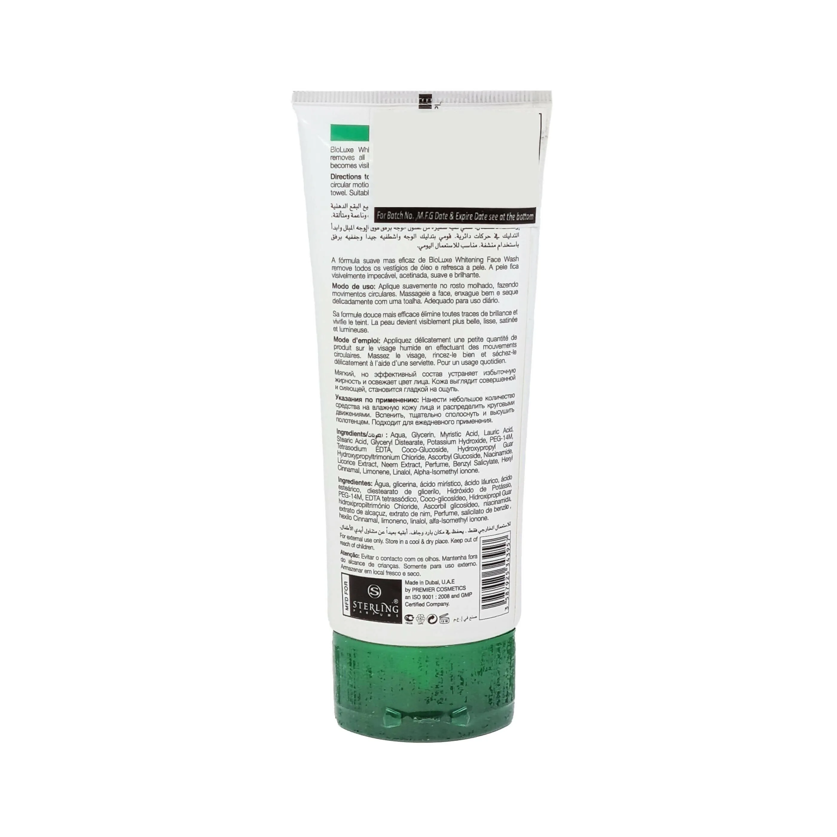 Bio Luxe Whitening Neem Face Wash - 100ml (Pack Of 2)