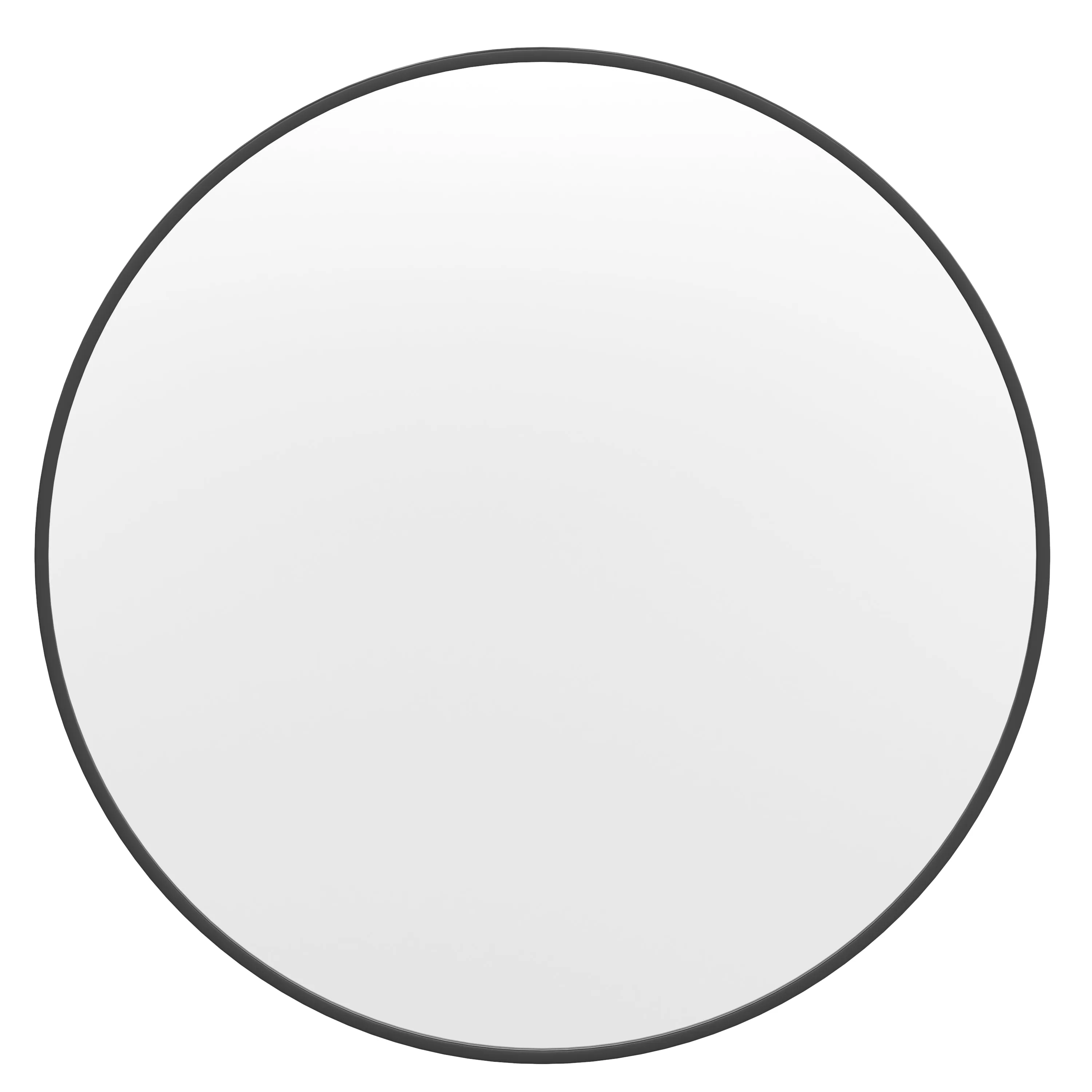 Black 36" Round Wall Mirror HFKHD-6GD-CRE8-091315-GG