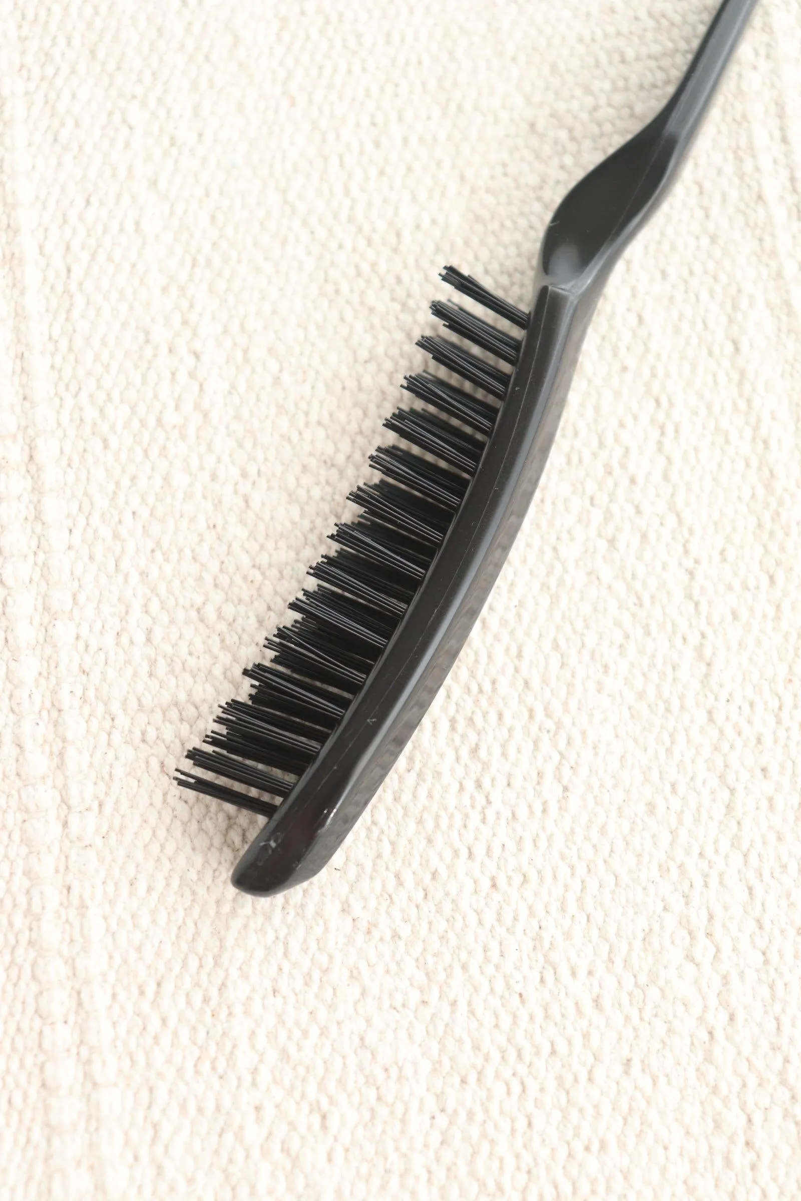 Black Teasing Professional Boar Bristle Brush