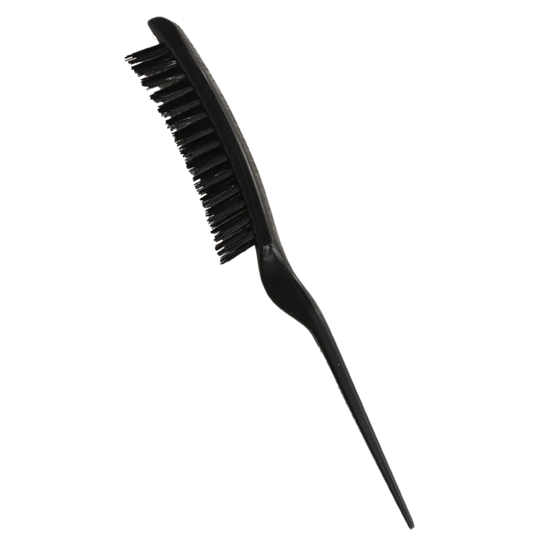 Black Teasing Professional Boar Bristle Brush