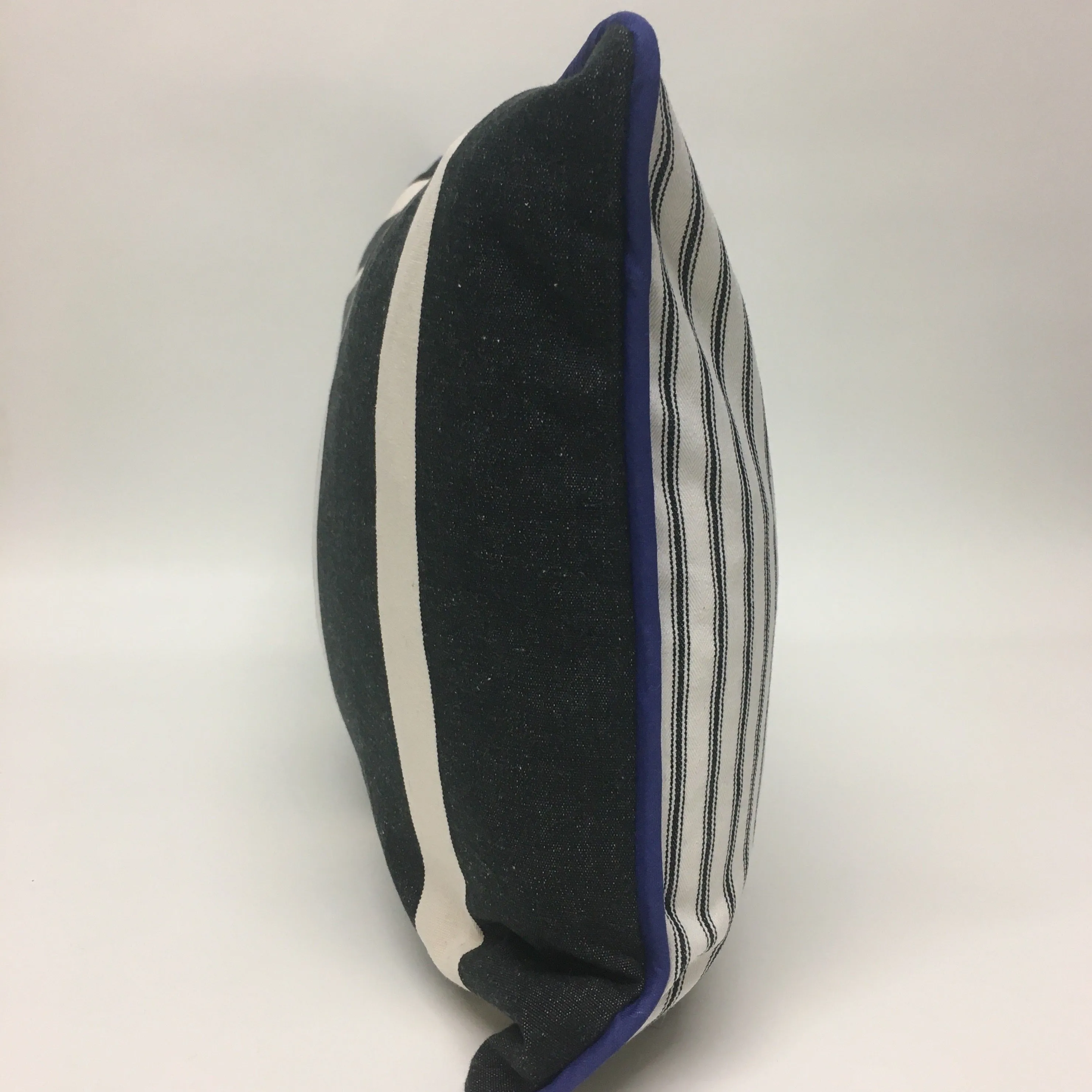 Black   White Striped Cushions