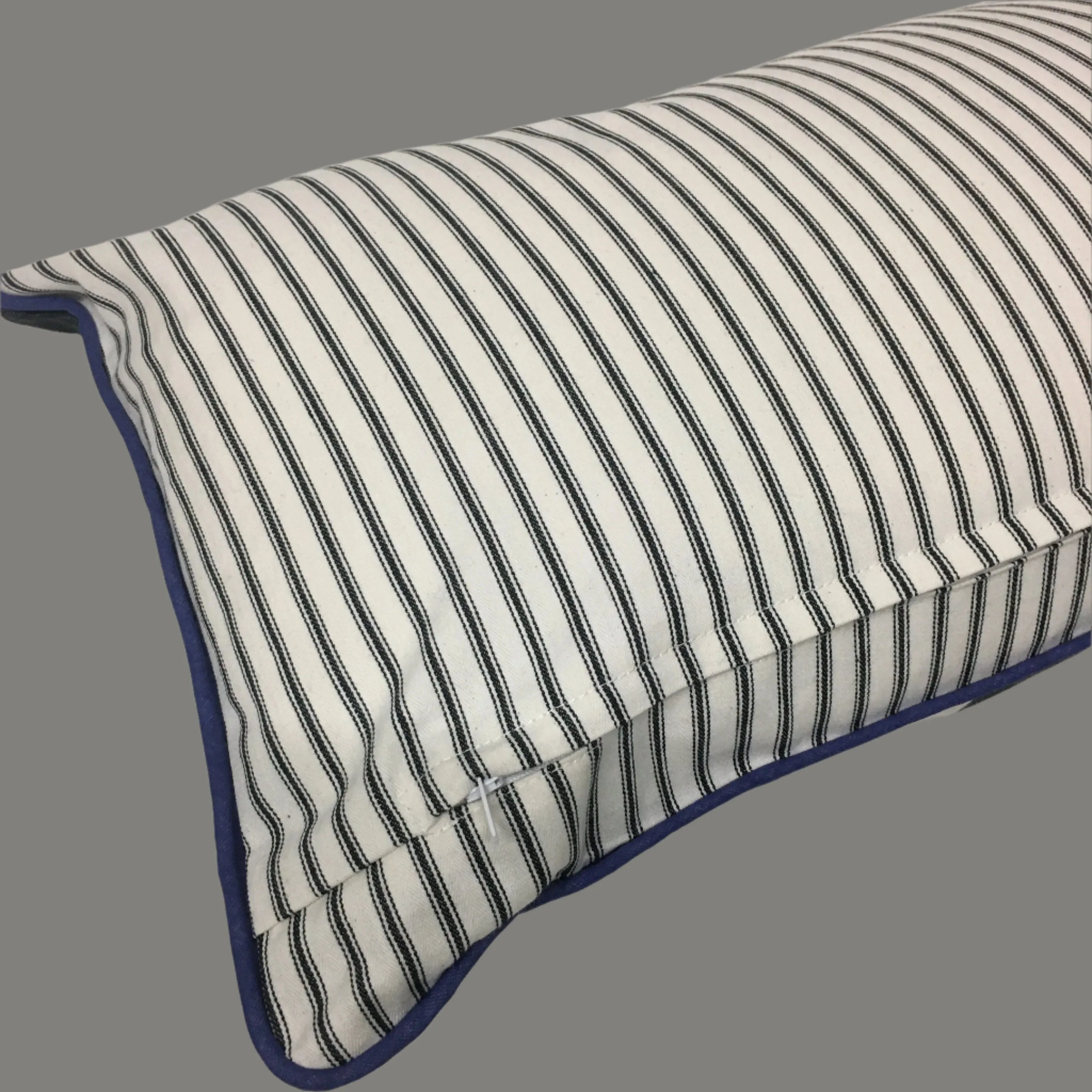 Black   White Striped Cushions
