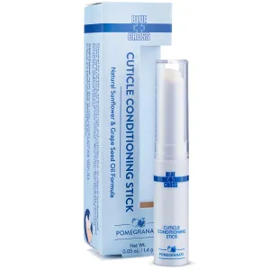 Blue Cross Professional Nail Care Nourishing Scented Cuticle Softener Oil Balm Conditioning Stick, Sunflower & Grape Seed Oil, Supports Dry   Damaged Cuticles, Travel Size, 0.05oz/1.4g, Pomegranate