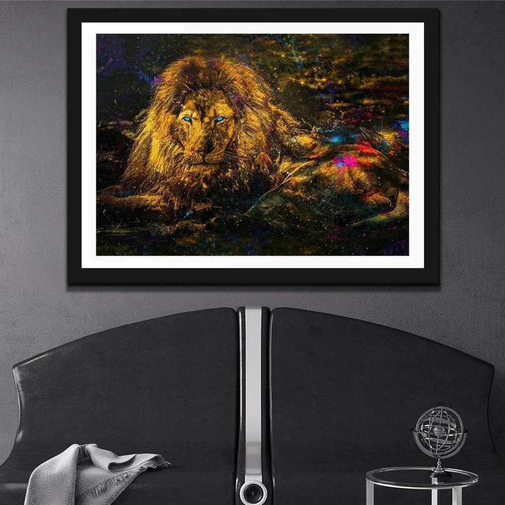 Blue Eyes Semi-gloss Print