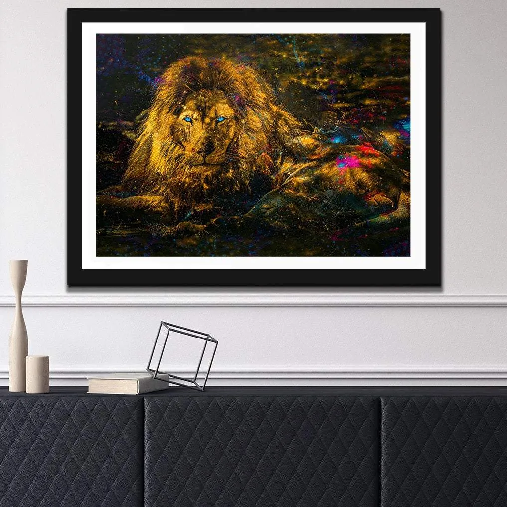Blue Eyes Semi-gloss Print