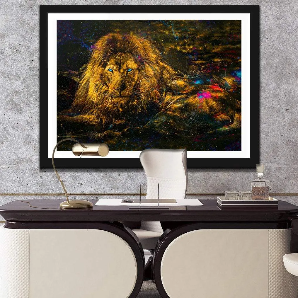 Blue Eyes Semi-gloss Print