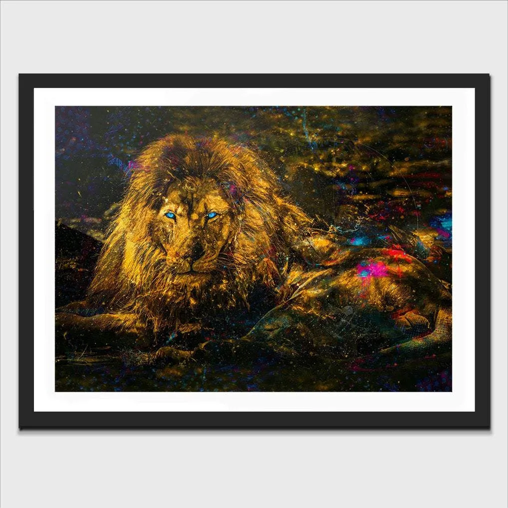 Blue Eyes Semi-gloss Print