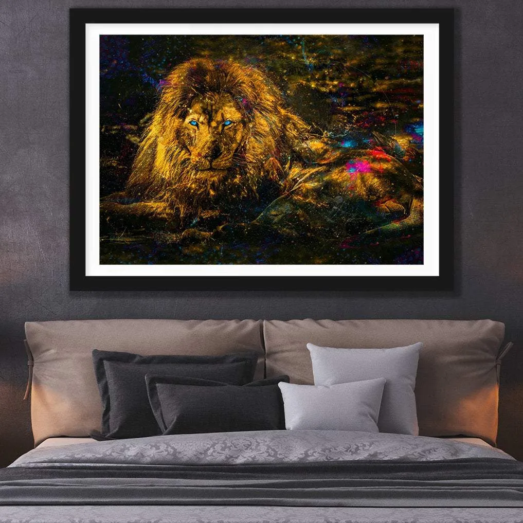 Blue Eyes Semi-gloss Print