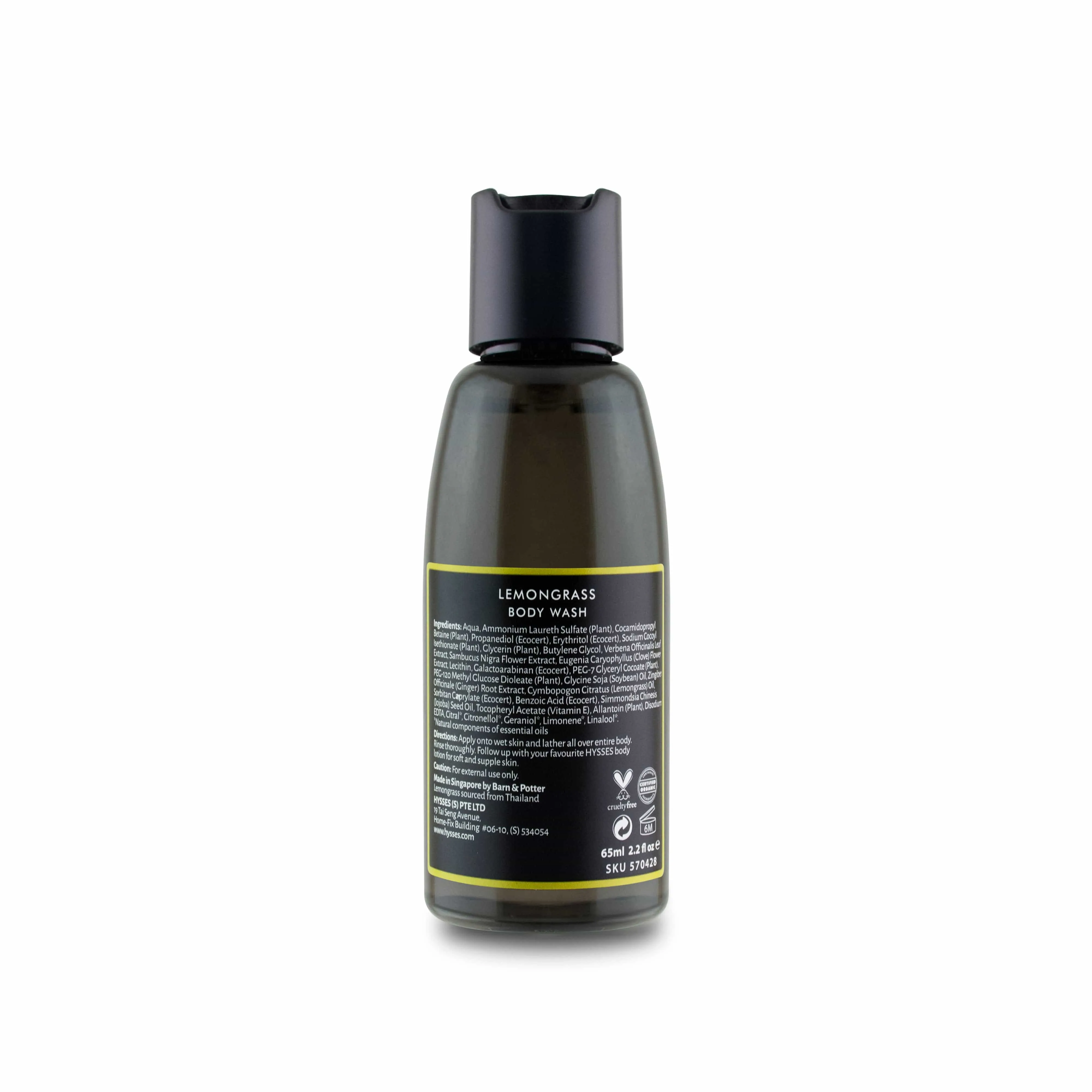 Body Wash Lemongrass, 65ml