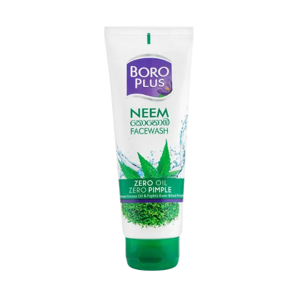 Boro Plus Zero Oil Zero Pimple Neem Face Wash 100ml