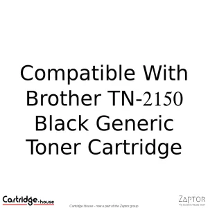 Brother TN-2150 Black Compatible Toner Cartridge - Alternate Brand, A-B-TN-2150-BK