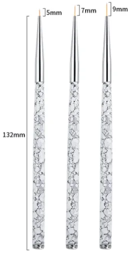 Brush Set | Beauty Artists Liner Art Brush (3in1)