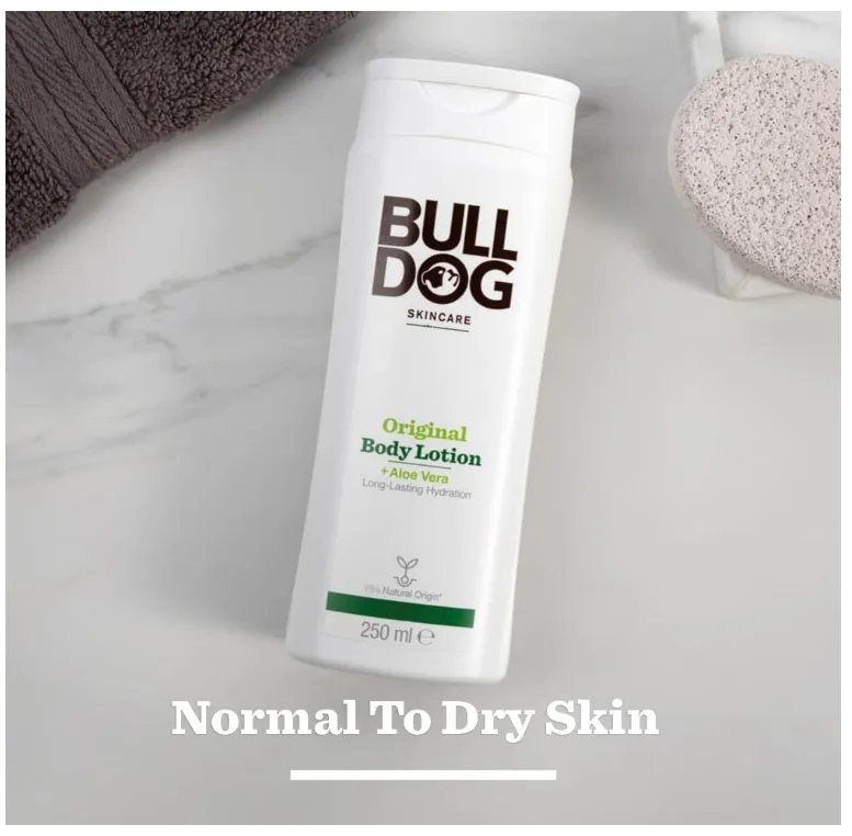 BULLDOG - Bodycare for Men Original Body Lotion Hydrates and Nourishes Skin 250 ml