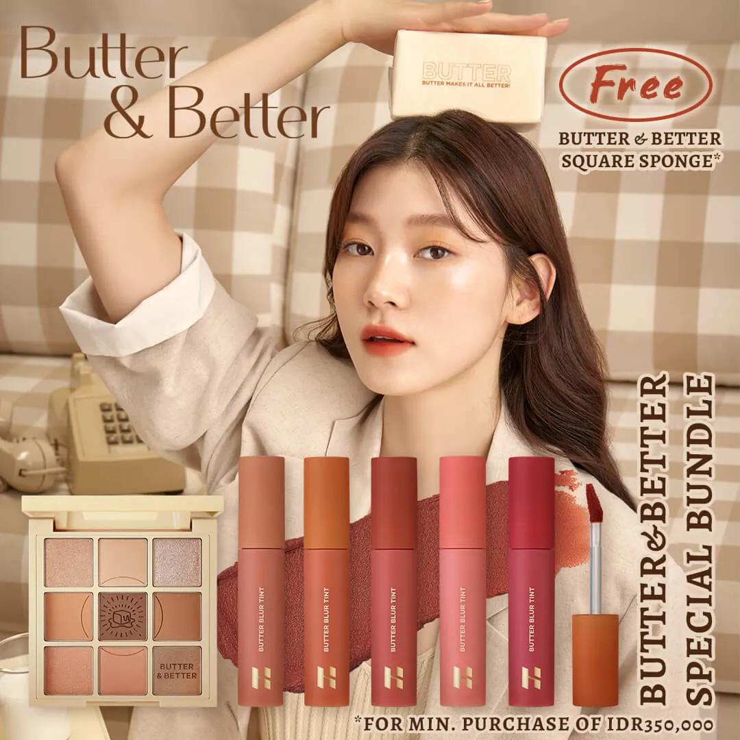Butter & Better Square Sponge 4PC