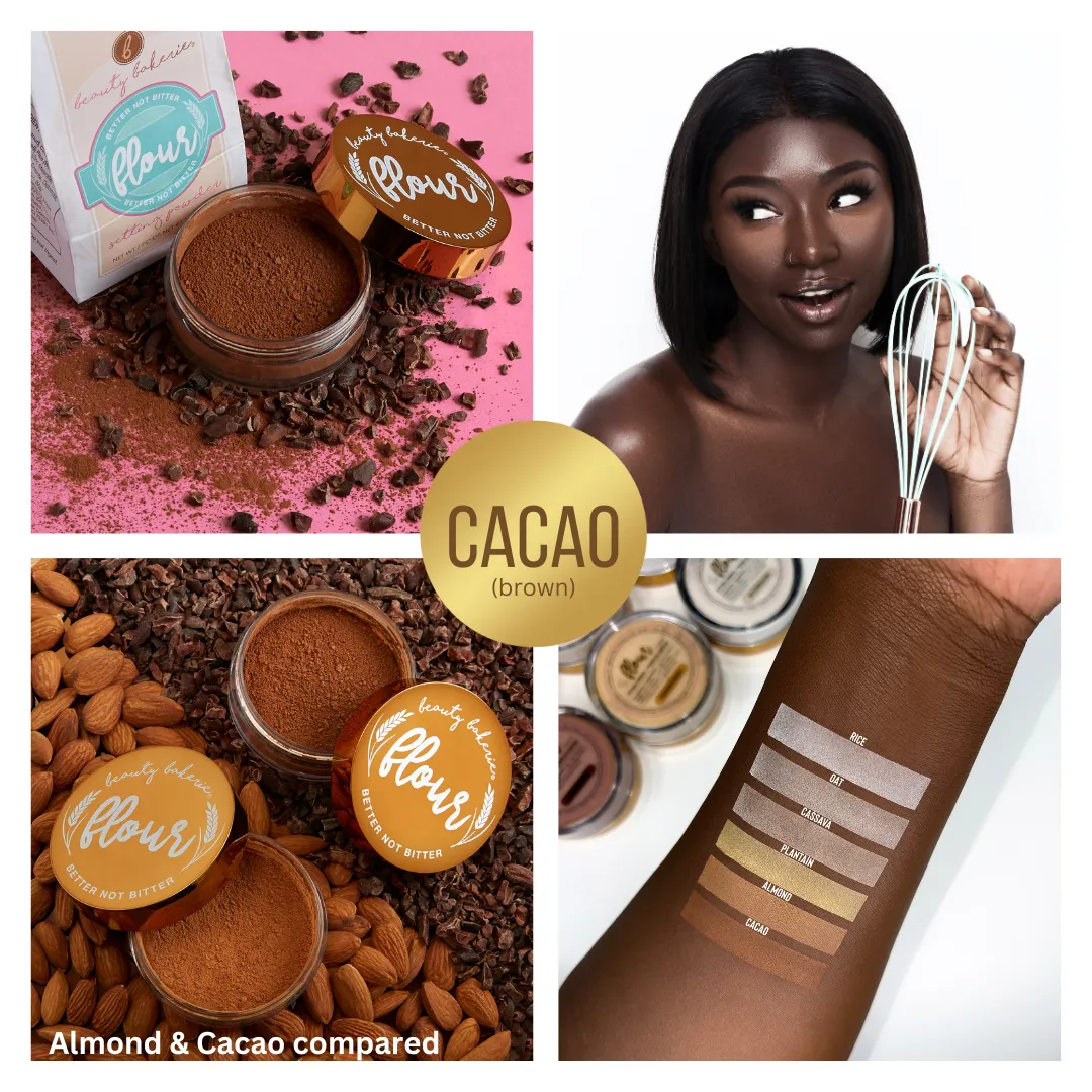 Cacao (Brown) Loose Flour Setting Powder