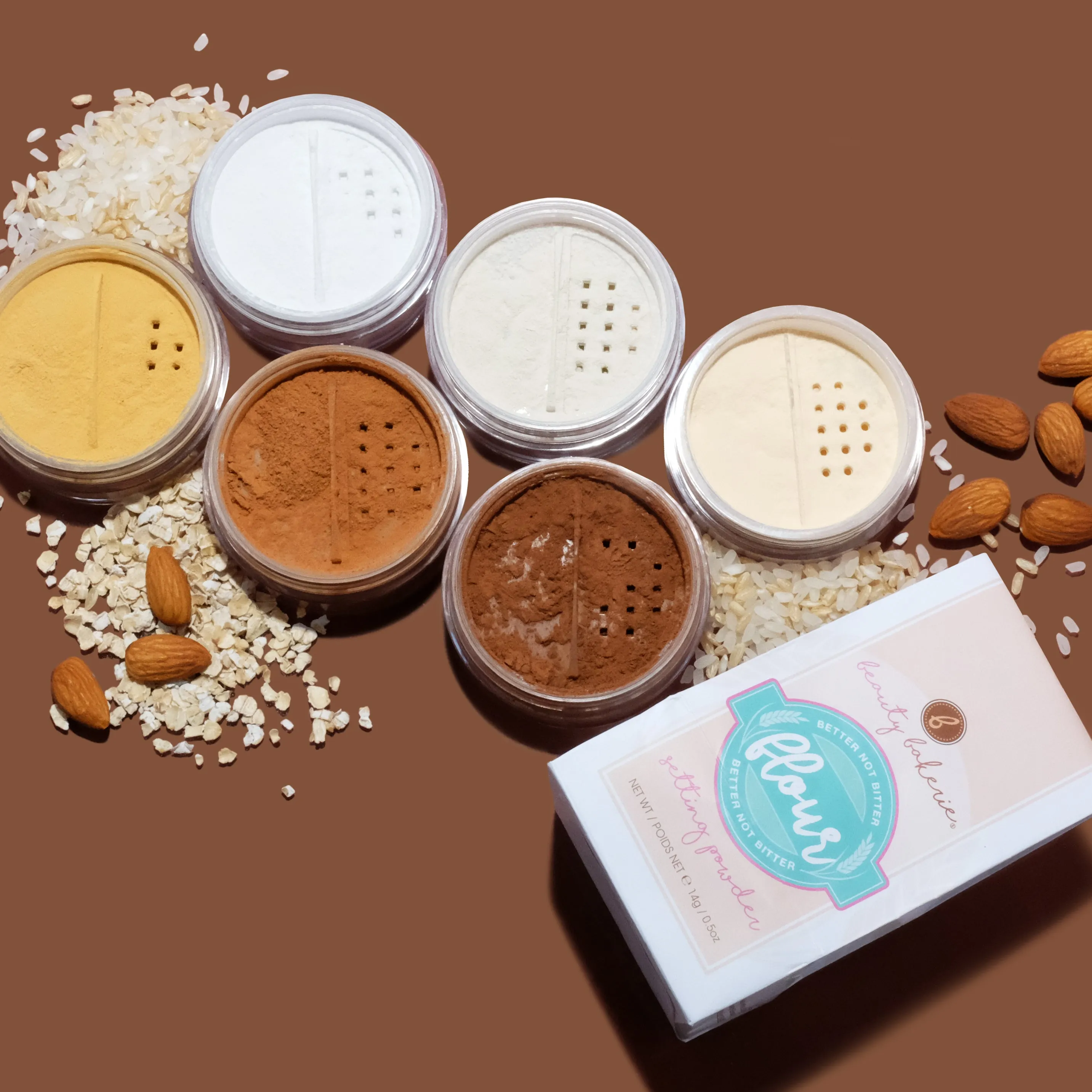 Cacao (Brown) Loose Flour Setting Powder