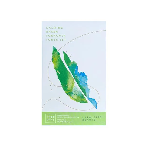 Calming Green Turnover Toner Set