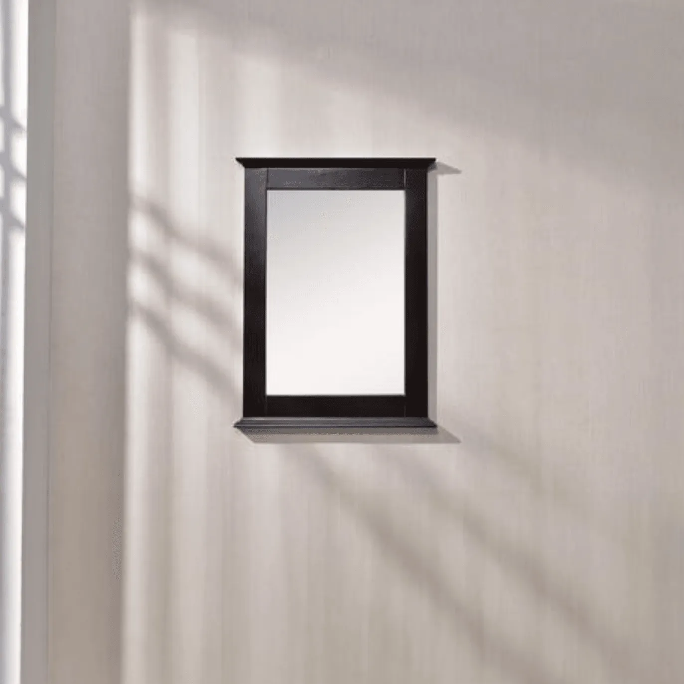 Cambridge 24" W x 32" H Framed Mirror in Chocolate Finish
