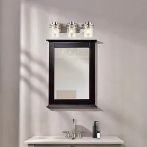 Cambridge 24" W x 32" H Framed Mirror in Chocolate Finish