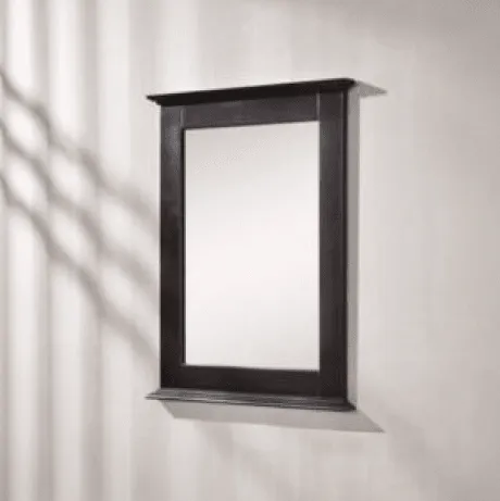 Cambridge 24" W x 32" H Framed Mirror in Chocolate Finish