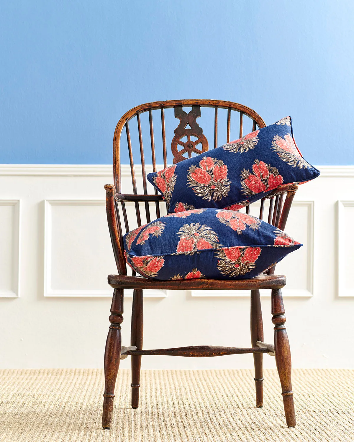 Cameo Navy 20"x20" Cushion Cover