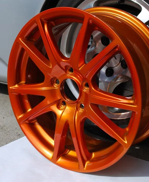 Candy Orange Powder Coating Paint 1 LB