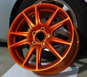 Candy Orange Powder Coating Paint 1 LB