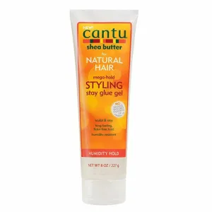 Cantu for Natural Hair: Styling Stay Glue Gel - Mega Hold 8oz