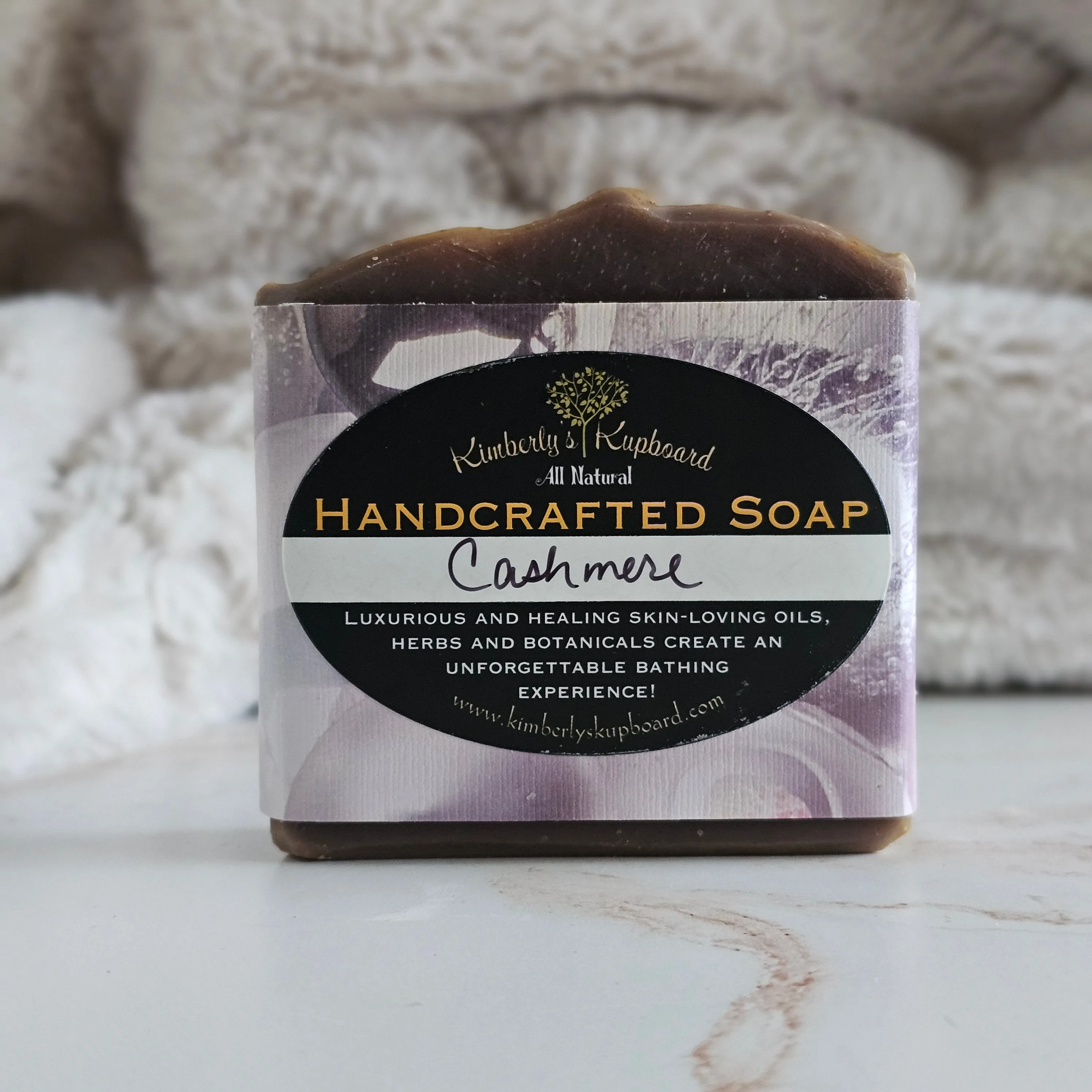 Cashmere Soap--natural Cold Process Tallow Soap