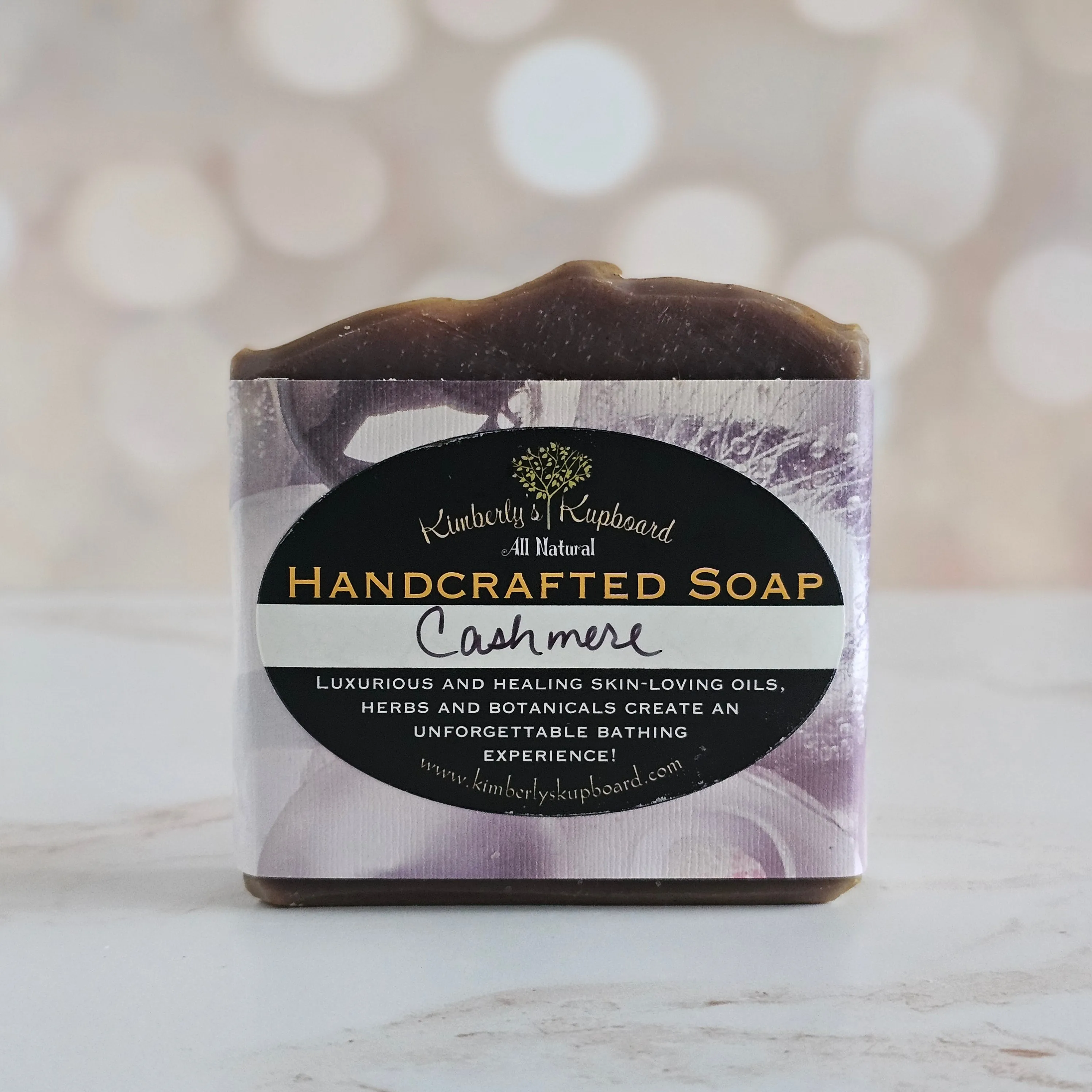 Cashmere Soap--natural Cold Process Tallow Soap