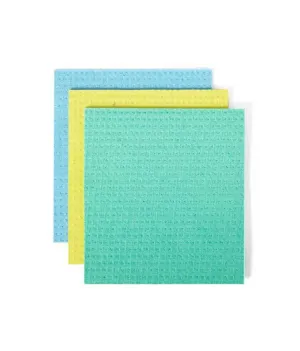 Cellulose Sponge Cloths Set/3