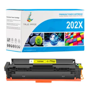 CF502X - Compatible HP 202X Yellow Toner Cartridge - High Yield