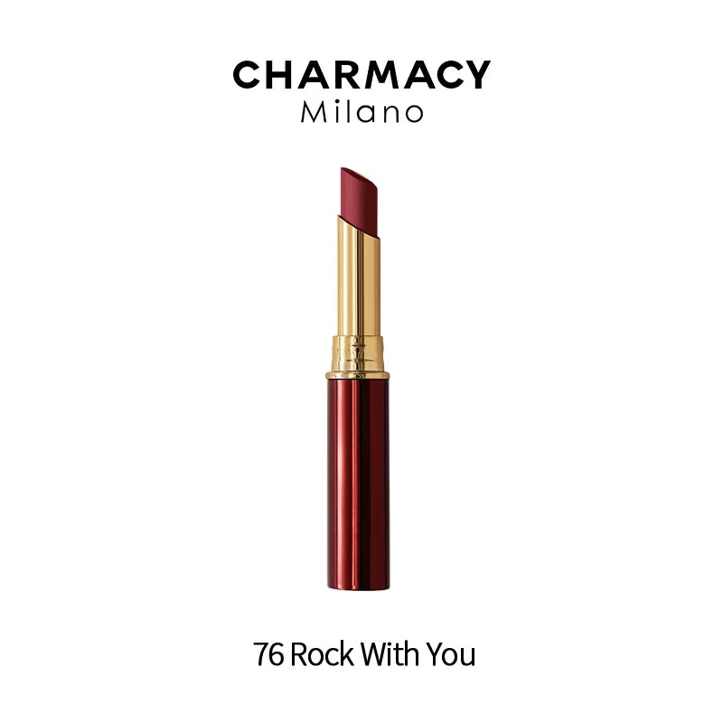 CHARMACY 16 Colors Waterproof Velvet Lipstick Easy To Wear Longstay Lip Stick Long-Lasting Matte Lip Makeup Cosmetic