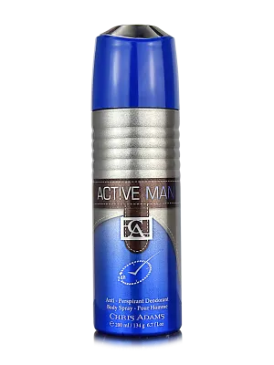 Chris Adams Body Spray Active Man 200ml