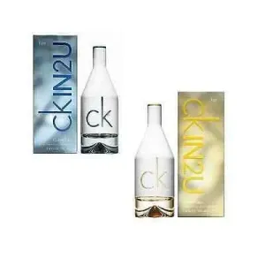 Ck IN2U by Calvin Klein EDT Perfume for Men 100 ml and EDT Perfume for Women 100 ml