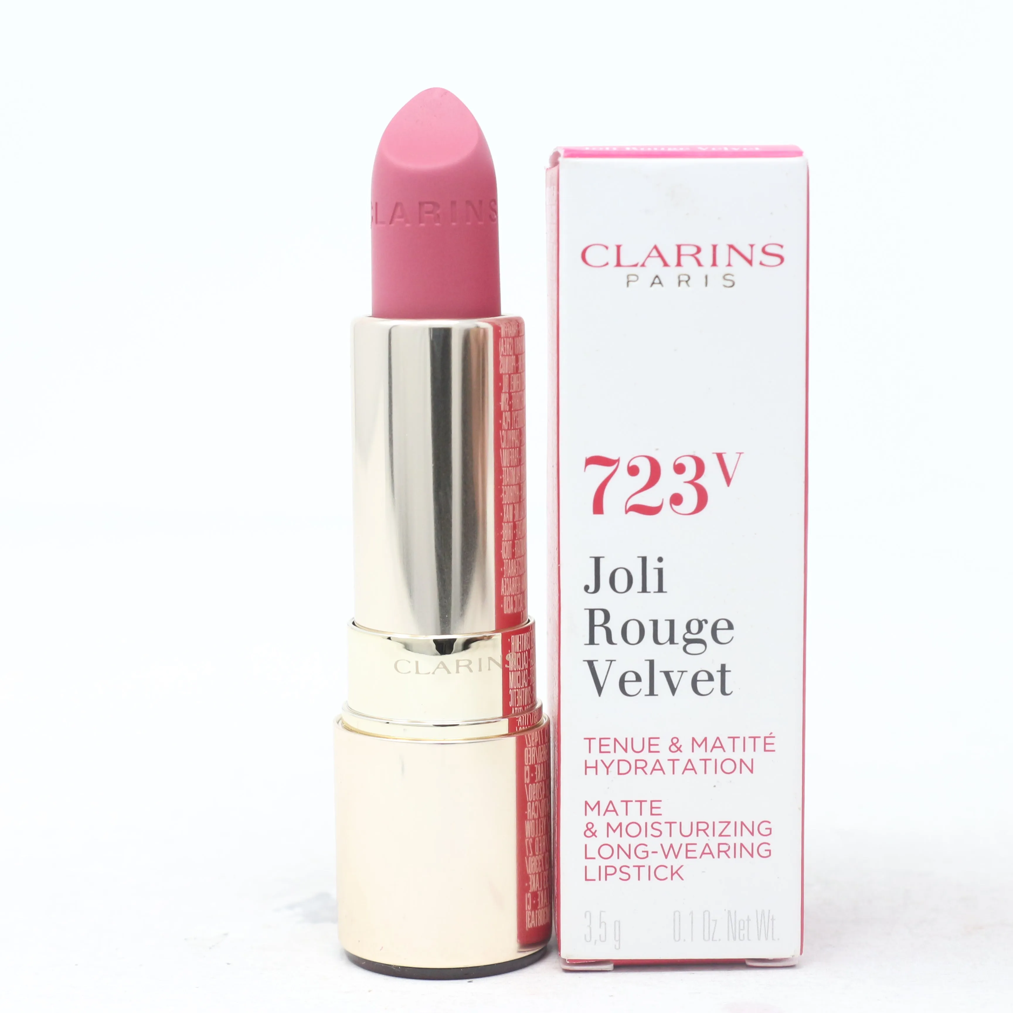 Clarins Joli Rouge Lipstick  0.1oz/3.5g New With Box