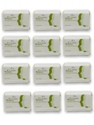 Classic White Twin Whitening Soap 85g (Pack Of 12)