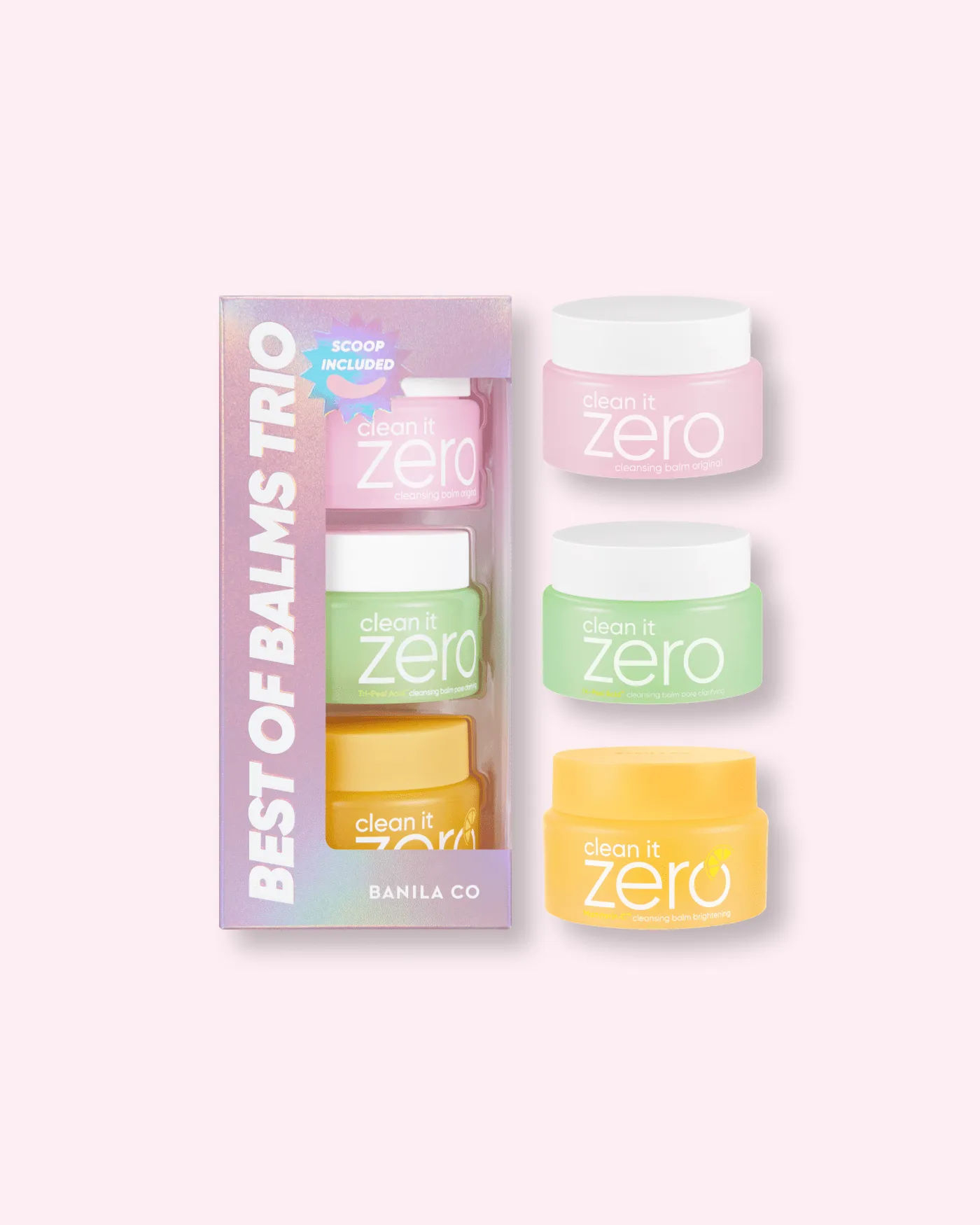 Clean it Zero Best of Balms Trio